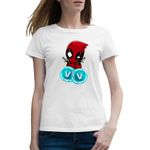 Fashion, accesorii si bijuterii - Femei - Imbracaminte femei - Tricouri si topuri femei - Tricou femei eadpool Fortnite VBucks Ninja, alb, marime 2XL - Infinity.ro