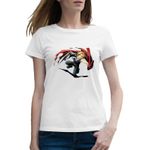 Fashion, accesorii si bijuterii - Femei - Imbracaminte femei - Tricouri si topuri femei - Tricou femei Edward Elric Fullmetal Alchemist Divine Gate, alb, marime 2XL - Infinity.ro