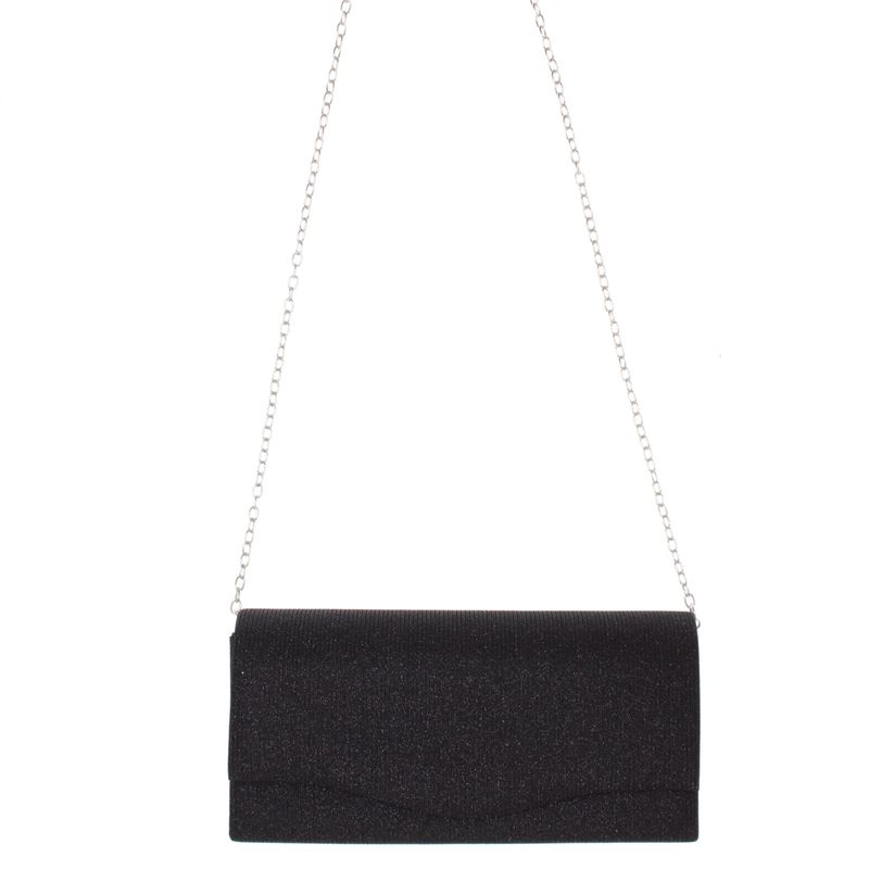 Fashion, accesorii si bijuterii - Femei - Accesorii femei - Genti si rucsacuri femei - Geanta plic, de dama, din material sintetic, ButicCochet, 20x10x5 cm, Negru - GND1150 - Infinity.ro