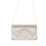 Fashion, accesorii si bijuterii - Femei - Accesorii femei - Genti si rucsacuri femei - Geanta plic, de dama, din material sintetic, cu sclipici, ButicCochet, 20x12x6 cm, Auriu - GND1136 - Infinity.ro