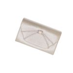 Fashion, accesorii si bijuterii - Femei - Accesorii femei - Genti si rucsacuri femei - Geanta plic, de dama, din material sintetic, cu sclipici, ButicCochet, 20x12x6 cm, Auriu - GND1136 - Infinity.ro