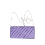 Fashion, accesorii si bijuterii - Femei - Accesorii femei - Genti si rucsacuri femei - Geanta plic, de dama, din material sintetic, ButicCochet, 20x10x5 cm, Mov - GND1149 - Infinity.ro