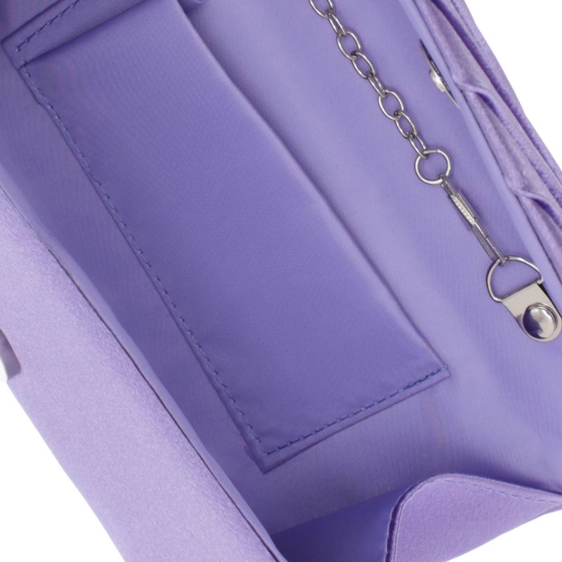 Fashion, accesorii si bijuterii - Femei - Accesorii femei - Genti si rucsacuri femei - Geanta plic, de dama, din material sintetic, ButicCochet, 20x10x5 cm, Mov - GND1149 - Infinity.ro