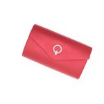Fashion, accesorii si bijuterii - Femei - Accesorii femei - Genti si rucsacuri femei - Geanta plic, de dama, din material sintetic, cu strasuri, ButicCochet, 22x12x6 cm, Rosu - GND1140 - Infinity.ro
