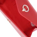 Fashion, accesorii si bijuterii - Femei - Accesorii femei - Genti si rucsacuri femei - Geanta plic, de dama, din material sintetic, cu strasuri, ButicCochet, 22x12x6 cm, Rosu - GND1140 - Infinity.ro