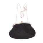 Fashion, accesorii si bijuterii - Femei - Accesorii femei - Genti si rucsacuri femei - Geanta clutch, de dama, din material sintetic, ButicCochet, 23x17x8 cm, Negru - GND1121 - Infinity.ro
