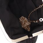 Fashion, accesorii si bijuterii - Femei - Accesorii femei - Genti si rucsacuri femei - Geanta clutch, de dama, din material sintetic, ButicCochet, 23x17x8 cm, Negru - GND1121 - Infinity.ro