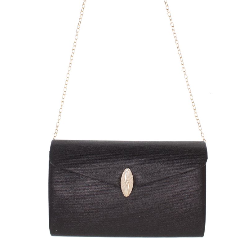 Fashion, accesorii si bijuterii - Femei - Accesorii femei - Genti si rucsacuri femei - Geanta plic, de dama, din material sintetic, ButicCochet, 23x14x5 cm, Negru - GND1143 - Infinity.ro