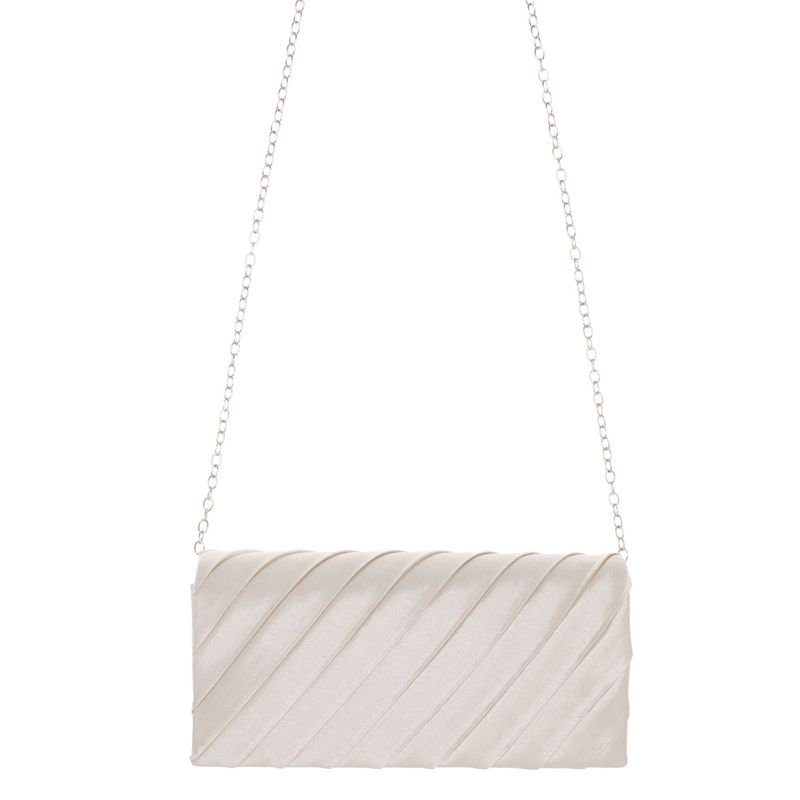 Fashion, accesorii si bijuterii - Femei - Accesorii femei - Genti si rucsacuri femei - Geanta plic, de dama, din material sintetic, ButicCochet, 20x10x5 cm, Bej - GND1151 - Infinity.ro