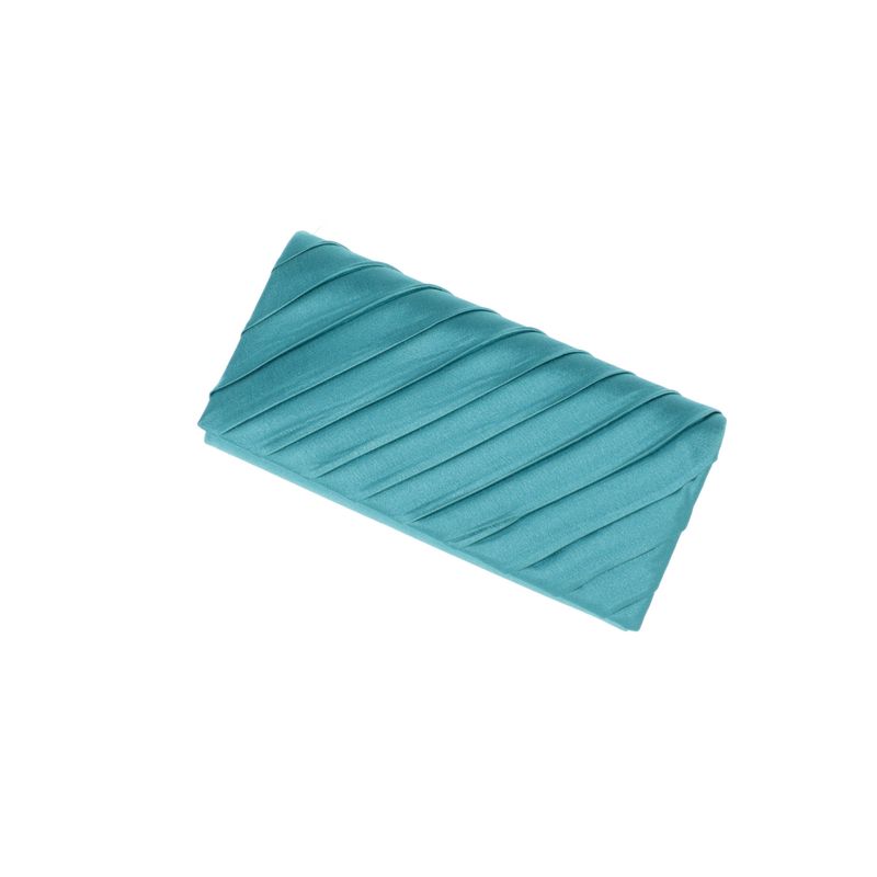 Fashion, accesorii si bijuterii - Femei - Accesorii femei - Genti si rucsacuri femei - Geanta plic, de dama, din material sintetic, ButicCochet, 20x10x5 cm, Turcoaz - GND1146 - Infinity.ro