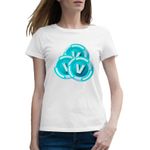 Fashion, accesorii si bijuterii - Femei - Imbracaminte femei - Tricouri si topuri femei - Tricou femei Fortnite VBucks Battle Royale, alb, marime 2XL - Infinity.ro