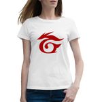 Fashion, accesorii si bijuterii - Femei - Imbracaminte femei - Tricouri si topuri femei - Tricou femei Garena eSports League of Legends CS GO, alb, marime 2XL - Infinity.ro