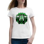 Fashion, accesorii si bijuterii - Femei - Imbracaminte femei - Tricouri si topuri femei - Tricou femei GreenGas Crew GTA, alb, marime 2XL - Infinity.ro