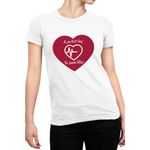 Fashion, accesorii si bijuterii - Femei - Imbracaminte femei - Tricouri si topuri femei - Tricou Femei Grey Anatomy Quote Heart Doctor Life Lessons, alb,  marime 2XL - Infinity.ro