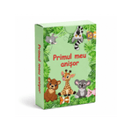 Jucarii, Copii si Bebe - Jucarii si jocuri - Jocuri si puzzle - Jocuri de societate - Set 50 cartonase pentru nou-nascut "Primul meu anisor", 10x6cm, Baby Milestone - Infinity.ro