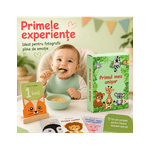 Jucarii, Copii si Bebe - Jucarii si jocuri - Jocuri si puzzle - Jocuri de societate - Set 50 cartonase pentru nou-nascut "Primul meu anisor", 10x6cm, Baby Milestone - Infinity.ro