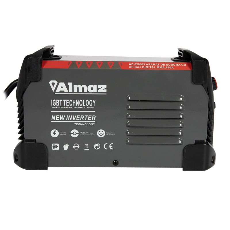 Casa si Gradina - Constructii - Scule electrice si accesorii - Aparate de sudura - Aparat sudura almaz, MMA, intensitate maxima 250A, afisaj digital, energy-saver - Infinity.ro