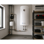 Casa si Gradina - Termice - Boilere si accesorii - Boilere - Boiler electric SUZUKI Electric Solingen, 1500 W, 100l, Reglaj extern, Rezervor emailat, Anod de magneziu, Alb - Infinity.ro