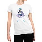 Fashion, accesorii si bijuterii - Femei - Imbracaminte femei - Tricouri si topuri femei - Tricou Femei Madoka Magica Sayaka Magical Girl ForteFortissimo, alb,  marime 2XL - Infinity.ro