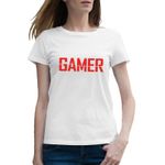 Fashion, accesorii si bijuterii - Femei - Imbracaminte femei - Tricouri si topuri femei - Tricou femei Master Gamer Youtube Instagram GTA, alb, marime 2XL - Infinity.ro
