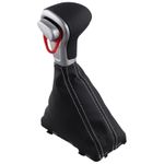 Auto si Moto - Piese auto si accesorii - Interior auto - Accesorii interior - Schimbator Audi Automat Piele Perforata Cusatura Alba - Infinity.ro