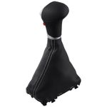 Auto si Moto - Piese auto si accesorii - Interior auto - Accesorii interior - Schimbator Audi Automat Piele Perforata Cusatura Alba - Infinity.ro