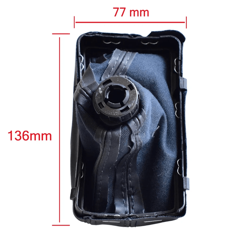 Auto si Moto - Piese auto si accesorii - Interior auto - Accesorii interior - Schimbator Audi Automat Piele Perforata Neagra Cusatura Alba - Infinity.ro