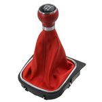 Auto si Moto - Piese auto si accesorii - Interior auto - Accesorii interior - Schimbator Golf 5/6/Jetta cu manson rosu - Infinity.ro