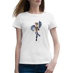 Fashion, accesorii si bijuterii - Femei - Imbracaminte femei - Tricouri si topuri femei - Tricou femei Mortal Kombat Armageddon Kitana PS5, alb, marime 2XL - Infinity.ro