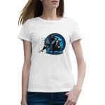 Fashion, accesorii si bijuterii - Femei - Imbracaminte femei - Tricouri si topuri femei - Tricou femei Mortal Kombat Sadegh Sub-Zero Mythologies Game, alb, marime 2XL - Infinity.ro