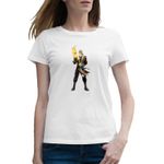 Fashion, accesorii si bijuterii - Femei - Imbracaminte femei - Tricouri si topuri femei - Tricou femei Mortal Kombat Shan Tsung Shao Khan Boss Fighter, alb, marime 2XL - Infinity.ro