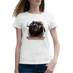 Fashion, accesorii si bijuterii - Femei - Imbracaminte femei - Tricouri si topuri femei - Tricou femei Mortal Kombat Team Level Master Lupta Sportiv, alb, marime 2XL - Infinity.ro