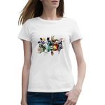 Fashion, accesorii si bijuterii - Femei - Imbracaminte femei - Tricouri si topuri femei - Tricou femei My Hero Academia Clan Team Manga Romana, alb, marime 2XL - Infinity.ro