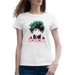 Fashion, accesorii si bijuterii - Femei - Imbracaminte femei - Tricouri si topuri femei - Tricou femei My Hero Academia Roblox Anime Gamer, alb, marime 2XL - Infinity.ro
