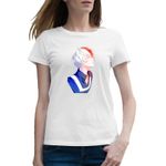 Fashion, accesorii si bijuterii - Femei - Imbracaminte femei - Tricouri si topuri femei - Tricou femei My Hero Academia Todoroki Anime Manga, alb, marime 2XL - Infinity.ro