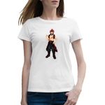 Fashion, accesorii si bijuterii - Femei - Imbracaminte femei - Tricouri si topuri femei - Tricou femei My Hero Academy Eijirou Kirishima Gamer, alb, marime 2XL - Infinity.ro