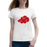 Fashion, accesorii si bijuterii - Femei - Imbracaminte femei - Tricouri si topuri femei - Tricou femei Naruto Clan Simbol Nor Anime Manga, alb, marime 2XL - Infinity.ro