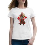 Fashion, accesorii si bijuterii - Femei - Imbracaminte femei - Tricouri si topuri femei - Tricou femei Naruto Gaara Sasuke Uchiha Anime Manga, alb, marime 2XL - Infinity.ro