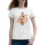 Fashion, accesorii si bijuterii - Femei - Imbracaminte femei - Tricouri si topuri femei - Tricou femei Naruto Hinata Anime Girl Manga, alb, marime 2XL - Infinity.ro