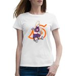 Fashion, accesorii si bijuterii - Femei - Imbracaminte femei - Tricouri si topuri femei - Tricou femei Naruto Ino Yamanaka Sakura Anime Girl Manga, alb, marime 2XL - Infinity.ro