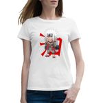 Fashion, accesorii si bijuterii - Femei - Imbracaminte femei - Tricouri si topuri femei - Tricou femei Naruto Jiraiya Killer Bee Anime Haine Manga, alb, marime 2XL - Infinity.ro