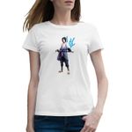 Fashion, accesorii si bijuterii - Femei - Imbracaminte femei - Tricouri si topuri femei - Tricou femei Naruto Kakashe Anima Manga Game, alb, marime 2XL - Infinity.ro