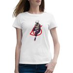 Fashion, accesorii si bijuterii - Femei - Imbracaminte femei - Tricouri si topuri femei - Tricou femei Naruto Kakashi Hatake Boruto Funky Pop, alb, marime 2XL - Infinity.ro