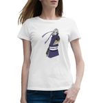 Fashion, accesorii si bijuterii - Femei - Imbracaminte femei - Tricouri si topuri femei - Tricou femei Naruto Madara Uchiha Mask Akatsuki, alb, marime 2XL - Infinity.ro