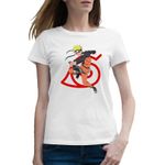 Fashion, accesorii si bijuterii - Femei - Imbracaminte femei - Tricouri si topuri femei - Tricou femei Naruto Ninja Master Copil Chibi Anime, alb, marime 2XL - Infinity.ro