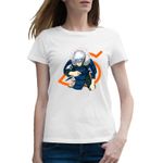 Fashion, accesorii si bijuterii - Femei - Imbracaminte femei - Tricouri si topuri femei - Tricou femei Naruto Senju Hashirama Anime Lant, alb, marime 2XL - Infinity.ro