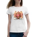 Fashion, accesorii si bijuterii - Femei - Imbracaminte femei - Tricouri si topuri femei - Tricou femei One Piece Doctor Chopper Cotton Candy Lover, alb, marime 2XL - Infinity.ro