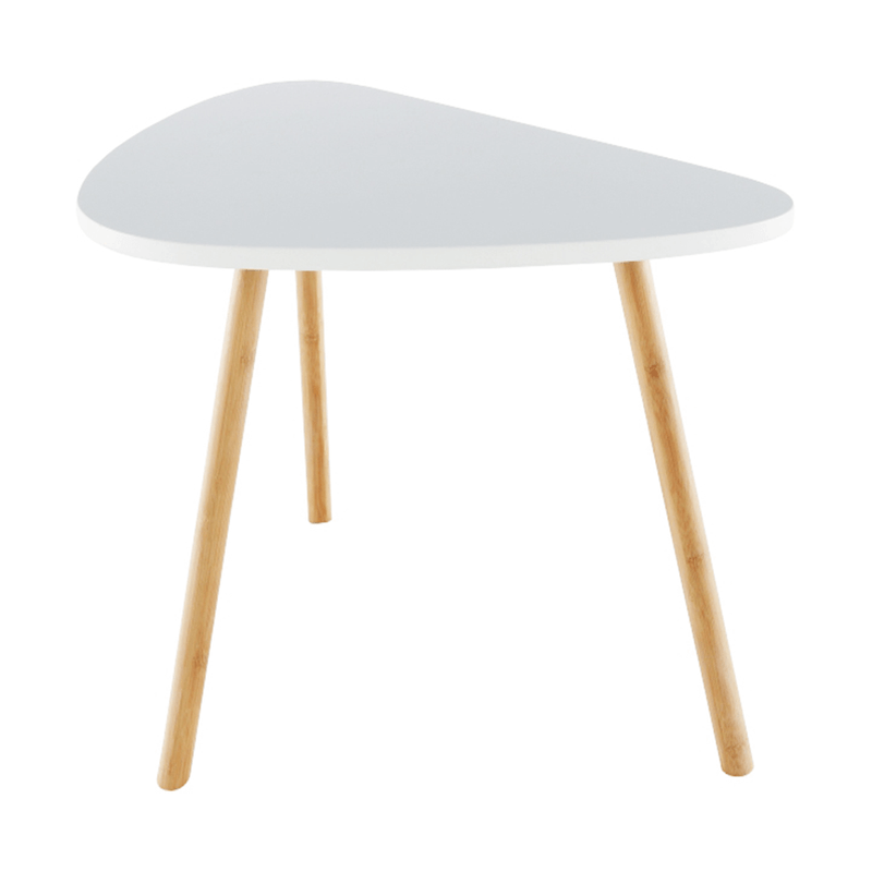 Casa si Gradina - Mobilier - Mese si birouri - Masute de cafea - Set a doua masute de cafea, alb/natural, BISMAK - Infinity.ro