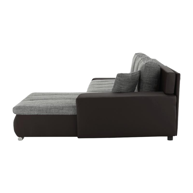 Casa si Gradina - Mobilier - Canapele si coltare - Coltare - Coltar, maro/gri maroniu, TRAMP - Infinity.ro