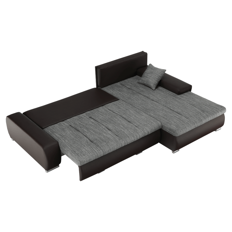 Casa si Gradina - Mobilier - Canapele si coltare - Coltare - Coltar, maro/gri maroniu, TRAMP - Infinity.ro